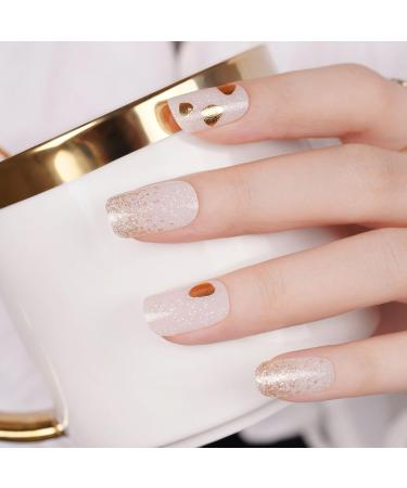 DANNI & TONI Soft Gel Nail Wraps - Opalescent Whisper - Salon-Quality Stickers Set - Buy Online on SooperMarket.com