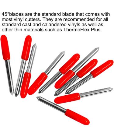 30 pcs (30/45/60 Degree) AFUNTA Blade Vinyl Cutter Plotter Cutting Blades for Roland & Most Domestic and Imported Plotter with Blade Holder Base - Buy Online on SooperMarket.com