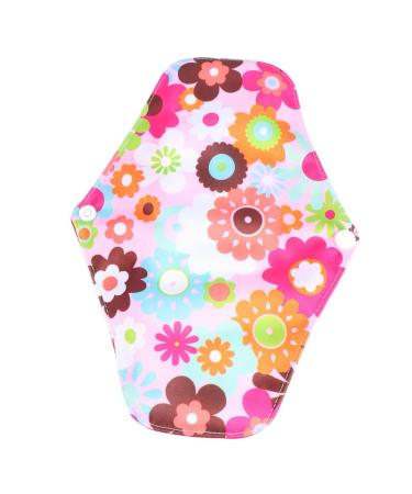 PLAFOPE 1pc Toile Cloth Period Pads Washable Napkins Cotton Pad Reusable Menstrual Pads Towel Lining Pad Aunt Towel Maternity Pregnant Woman Incontinence Pad Yws-mc04 1 Count (Pack of 1)