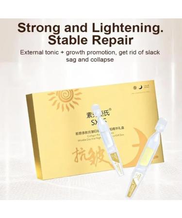 Longevity Factor Age-Less Anti-Wrinkle Contour Essence 20/40pcs Longevity Factor Age-Less Anti-Wrinkle Contour Essence (40pcs) - Buy Online on SooperMarket.com