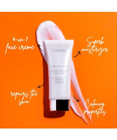 CHADO Cr me G n reuse - Hydrating Daily Face Moisturizer | Paraben & Sulfate Free | Makeup Base Remover & Mask | 40ml | Cruelty Free - Buy Online on SooperMarket.com