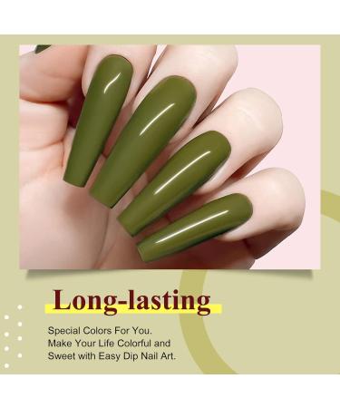 Dark Brown Dipping Powder - No Lamp Cure, Natural Dry Formula - 28g/Box - For Salon Quality Nails - Buy Online on SooperMarket.com