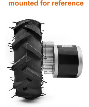 L-Faster 3.50-4 Agricultural Tire | 10 Inch Off-Road Wheel Axle 17mm for Electric Lawn Mower & Trolley - International Shipping Available - Buy Online on SooperMarket.com