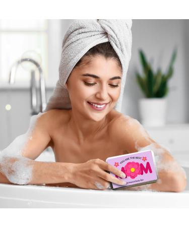 Shop Gears Out Best Mom Soap Bar & Tin Set - Unique Mother's Day Gift Pink Soap for Women Perfect Stocking Stuffer - Buy Online on SooperMarket.com
