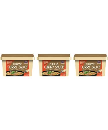 Goldfish Chinese Takeaway Curry Sauce Paste Concentrate 405g Original (Pack of 3) by CNMART