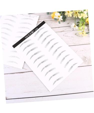 Beavorty 2 Pairs Makeup Stencil Makeup Stickers Eyebrow Stickers for Makeup Cosmetic Tool Miss Natural - Buy Online on SooperMarket.com