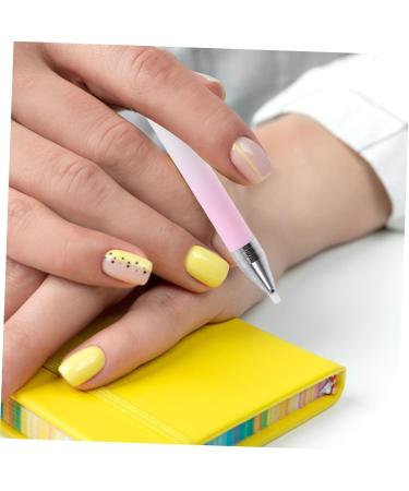 Healeved 3 Sets Nail Art Drill Pen Nail Art Tools Rhinestone Picker Nail Tools Nail Art Point Pen Wax Pen for Rhinestones Rhinestone Pen Manicure Dotting Pen Nail Rhinestones Picker Abs - Buy Online on SooperMarket.com