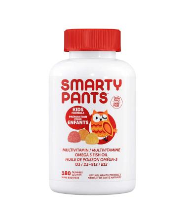 Smarty Pants Kids Formula Multivitamin/Omega-3 Fish Oil 180 Gummies