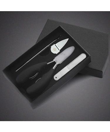 Professional Toe Nail Clipper for Thick and Ingrown Toenails - Surgical Stainless Steel Trimmer with Soft Grip Handle (4PCS) - Buy Online on SooperMarket.com