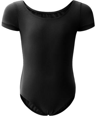 WEGETIT Girls Gymnastics Leotard with Tutu Skirt - Black, 10-12 Years - Buy Online on SooperMarket.com