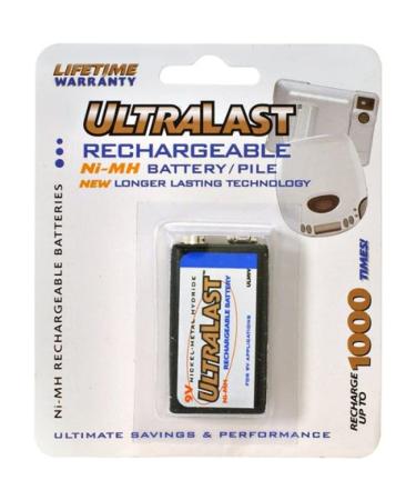 AGAIN AND AGAIN UL9V Rechargeable NiMH Battery UL9V
