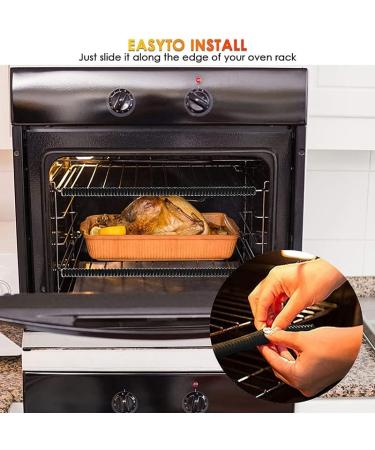 Buy Oven Protector 4 Pack | Silicone Heat Resistant Oven Guard for Child Safety - Black - Buy Online on SooperMarket.com