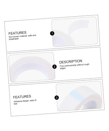 Didiseaon 16 Rolls Eyelash Tape - Premium Eyelash Extension & Grafting Supplies | Non-Woven Medical Tape for Estheticians - Buy Online on SooperMarket.com