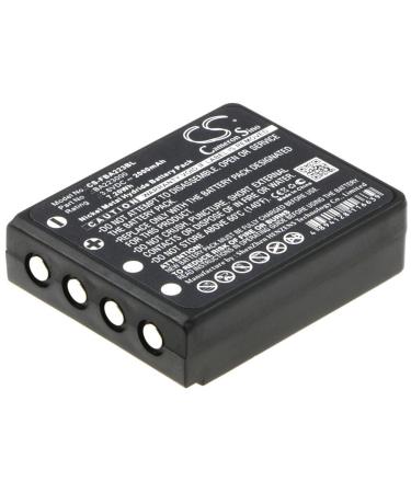 DCH 2000mAh FUB6 Battery Replacement for HBC Radiomatic Micron 4 Radiomatic Quadrix Radiomatic Micron 7 Radiomatic Micron 5 Radiomatic Patrol D Radiomatic Key Radiomatic Linus 4 BA223000 BA223030