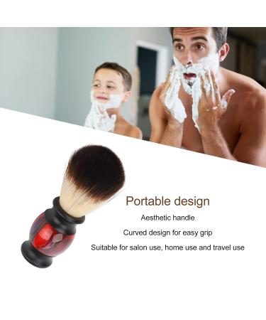 Premium Shaving Brush for Men | Soft Bristles & Lightweight Design | Comfortable Beard Brush for Residue Removal - Buy Online on SooperMarket.com