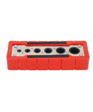 Woodworking Drilling Guide High Speed Steel Portable Drill Guide Simple Operation Precise Drilling DIY - Buy Online on SooperMarket.com