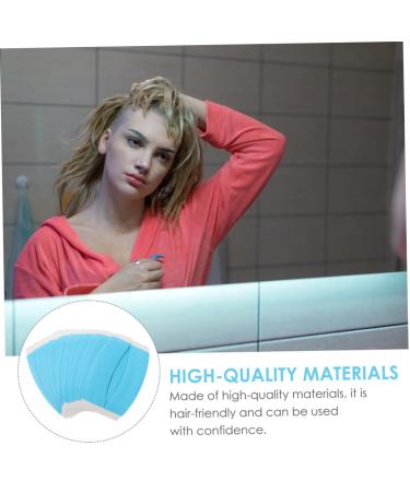 minkissy 23 Sheets Double Sided Wig Film Double-sided Tape Lace Front Support Tape Wig Tape Toupee Tape Wig Adhesive Tape Hair Extension Tape Strips Tape Double Sided Scalp Paper Headband - Buy Online on SooperMarket.com
