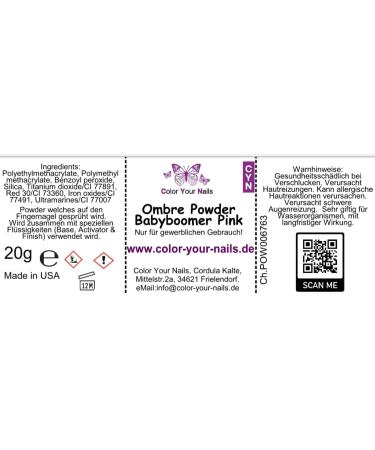 Shop Ombre Spray SET - Pink & Baby Boomer White | 20g Each for Perfect Fingernails - International Shipping Available - Buy Online on SooperMarket.com
