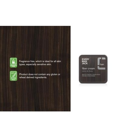 Every Man Jack Fiber Cream 2.65 Oz - Fragrance Free - Buy Online on SooperMarket.com