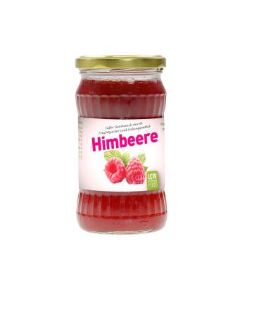 Buy LCW Raspberry Fruit Spread with Fructose & Sweeteners - 340g Glass Jar | International Shipping Available - Buy Online on SooperMarket.com