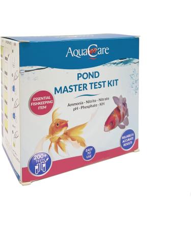 AquaCare 6 in 1 Master Test Kit for Freshwater Aquariums - Tests for Ammonia, Nitrite, Nitrate, pH, Phosphate, and KH - Buy Online on SooperMarket.com