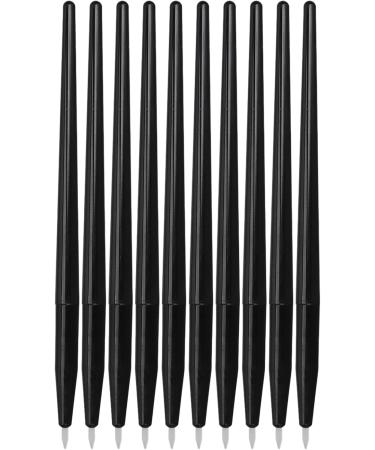 10pcs Silicone Brush Easy to Clean Durable and Long Lasting Designed for Eye Makeup - Buy Online on SooperMarket.com