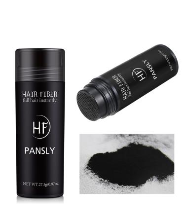 Hair Fibres Black Hair Fibres Thick Fiber Hair Fibres For Instant Thicking Hair Building Fibres For Hair Powder Women And Men Hairline Powder For Thinning Hair Hairline Concealer Waterproof