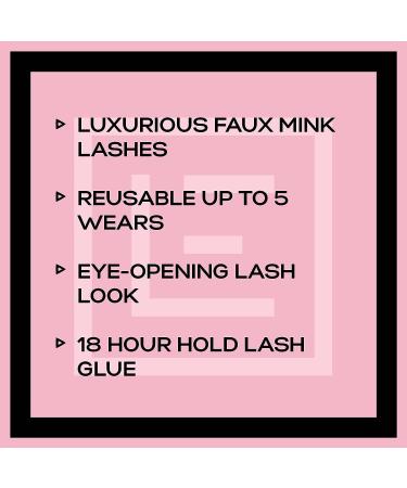 Eylure Naturals False Eyelashes Style No. 031 - Reusable, Adhesive Included - 1 Pair - Buy Online on SooperMarket.com