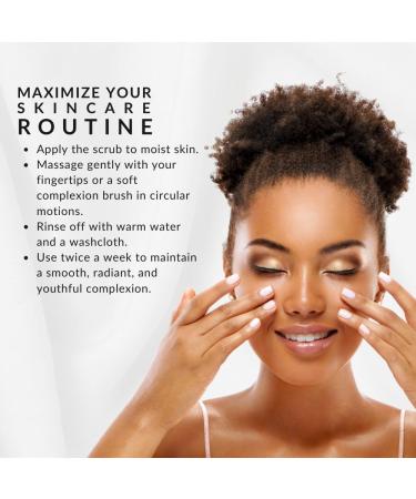 Exfoliating Facial Scrub by Flori Roberts | Face Mask for Women of Color | Moisturizing & Smoothing Skin Solution - Buy Online on SooperMarket.com