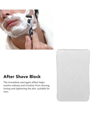 After Shave Alum Block - Portable Skin Soothing Post Shave Stone for Men | Home & Travel Use - Buy Online on SooperMarket.com