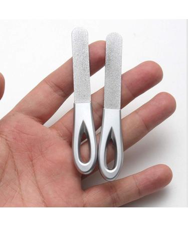 Desikixudy Stainless Steel Nail Art File Rod Double Sides Buffer Grinding Finger Polish Acrylic Gel Manicure Tools - Buy Online on SooperMarket.com