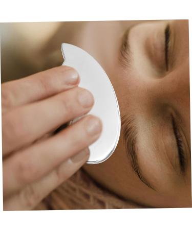 Beavorty Stainless Steel Gua Sha Tool - Facial Scraping Board for Effective Face Massage | Anti-Aging Face Massager - Buy Online on SooperMarket.com