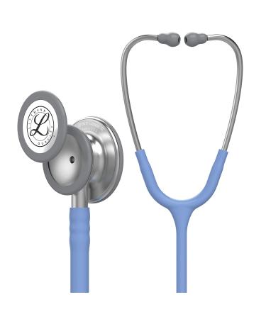 3M Littmann Classic III Monitoring Stethoscope Ceil Blue Tube 69 cm 5630 Standard Chestpiece/Stem/Headset Ceil Blue Tube Single