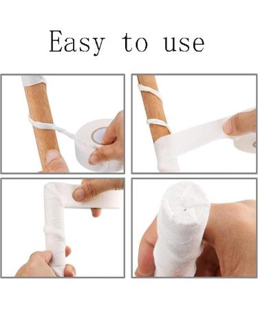 Eterspr Hockey Band Tapes - Non-Slip Handlebar Grip for Hockey Badminton & Golf - 2 Roll Set (Black & White) - 2.5cm 20m - Buy Online on SooperMarket.com