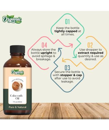 Buy Pure Colocynth Oil (Citrullus colocynthis) - Essential Oil for Skincare & Hair Care | 30ml/1.01fl oz - International Shipping Available - Buy Online on SooperMarket.com