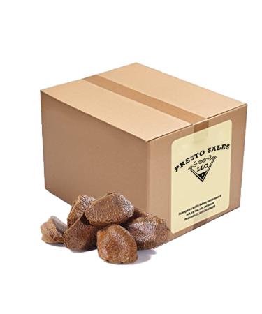 Brazil Nuts In shell Polished Large 160 oz. Raw Brazil Origin KETO Vegan Non-GMO And Natural Whole Superior High-Protein & Easy to Crack Packed in a convenient Box/Bag of 10 lbs. by Presto Sales 10.0 Pounds