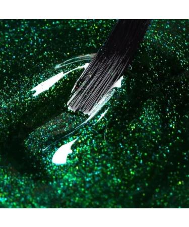 Buy Neonail UV Nail Polish 7.2 ml - Green Glitter Gel Lacquer for Stunning Nail Designs | Find Freedom Colors - Buy Online on SooperMarket.com