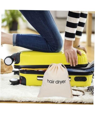Healeved 12 Pcs Hair Dryer Storage Bag Drawstring Storage Bags Dryer Portable Travel Tote Bags Fabric - Buy Online on SooperMarket.com