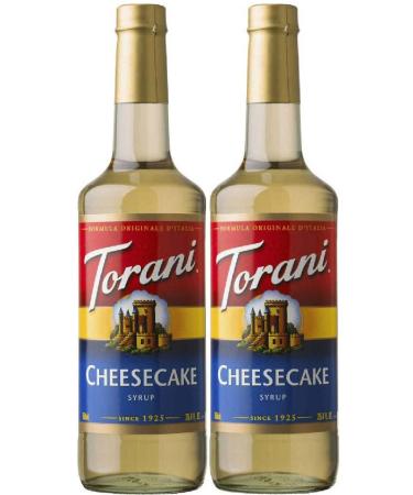 Torani Cheesecake Syrup 750ml 2 Pack