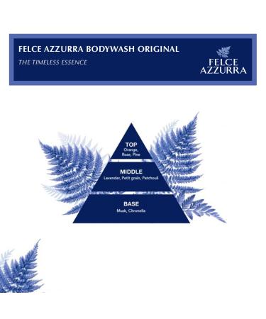 Felce Azzurra Original Body Wash - New Rich & Velvety Formula - Hydrating & Gentle Lather - 22 Oz - Buy Online on SooperMarket.com