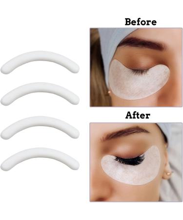 8Pcs Silicone Eyelash Curler Pads Eyelash Curler Refill Pads Replacement Pads for Eyelash - White - Buy Online on SooperMarket.com