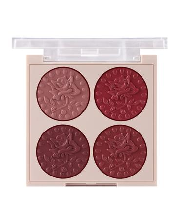 Lipgloss Lipstick High Pigment Lips Cosmetic Lipstick Palette Lip Gloss Palette Make up Set 1.00 g (1 Pack) # 04