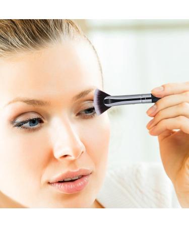 Veeteah Folding Angle Scalloped Lash Brush - Eyebrow Brush Mascara Fan Brush - Eyebrow and Eyelash Brush with Soft Bristles for Girlfriend Mother Wife - Buy Online on SooperMarket.com