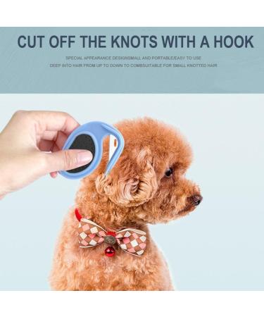 Pulunto Dog Comb Set - 4 Piece Fur Care Kit for Pets | Grooming Tool for Open Knots & Trimming | Ideal for Puppies - Green & Black - Buy Online on SooperMarket.com