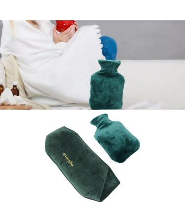 Hot Water Bottle with Plush Cover | 1L Removable Hot Water Bag for Hand & Waist Warmer - Ideal for Comfort & Relief - Buy Online on SooperMarket.com