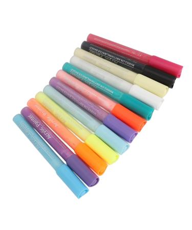 Nail Art Pens Nail Painting Pens 12 Pieces Easy to Use At Home