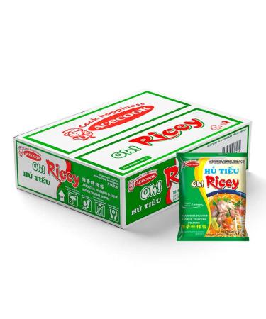 Acecook Oh! Ricey Instant Rice Noodles Spareribs Flavour 70g (Pack of 24)