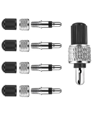 Rnitle bicycle valve replacement set 5 pieces German bicycle valve bicycle insert bicycle valve adapter for DV-NV-BV bike valve