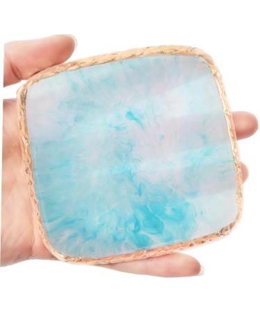 Buy NOLITOY 3 Pcs Nail Color Pallet - Resin Nail Art Tools for Stunning Nail Makeup | Gel Color Plates & Display | 9x9cm - Buy Online on SooperMarket.com