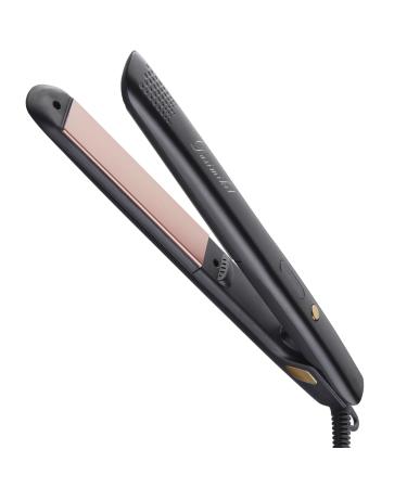 Ionic Hair Straighteners Curlers for Women 100 to 200 LED Display Hair Straighteners Ceramic-Coated 1.8m 360 Swivel Cord Hair Straighteners for Medium Hair Thick Long Hair Rose Gold